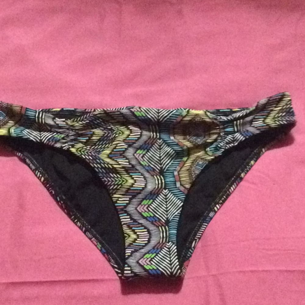 l*space Multicolor Tribal Print One-Piece Swim